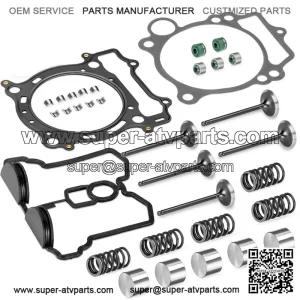 Cylinder Intake Exhaust Valve Kit for Yamaha YFZ450 YFZ 450 2004 05 06 07 08-09