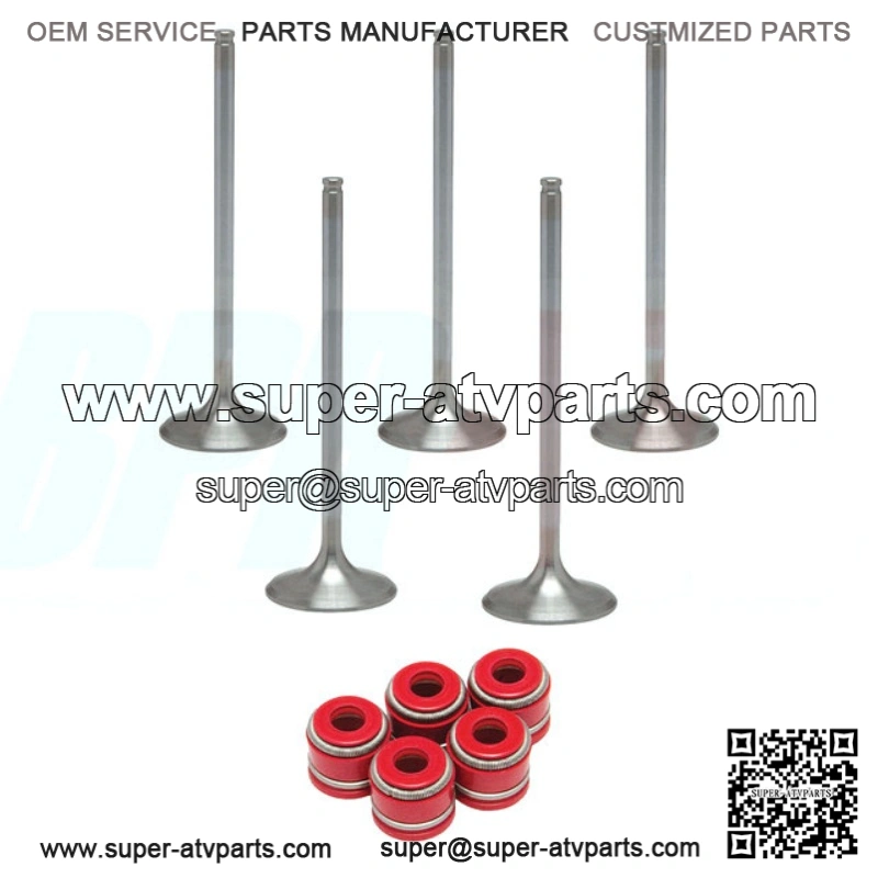 YFZ450 YFZ 450 Stock OEM Replacement Intake Exhaust Valves RED Seals