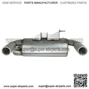 Exhaust Stainless 2022-2024 CFMOTO ZFORCE 950 H.O. Trail Muffler
