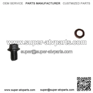 Case Oil Drain Plug OEM Yamaha YFZ450 YFZ 450 YZ450F WR450F YZ450 YZ WR 450F F