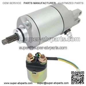Starter & Relay for Honda TRX450S ES FM FE FourTrax Foreman 98-04 31200-HM7-003