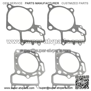 Cylinder Head and Base Gasket For Kawasaki Brute Force 750 KVF750 4x4I 2005-2021