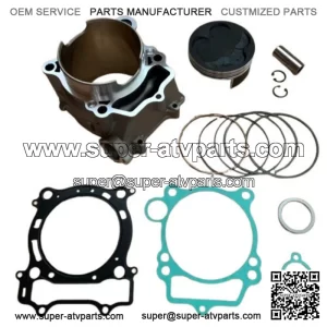Cylinder Piston Gasket Top End Rebuild Kit For 2004-2009 Yamaha YFZ450 95mm L@@K