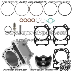 Cylinder Piston Gaskets Top End Rebuild Kit for Suzuki LTZ400 LTZ 400 KFX400