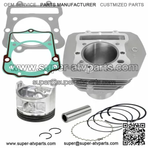 Cast Aluminium Engine Cylinder Piston Kit for Kawasaki Bayou 300 KLF300B 89-2004