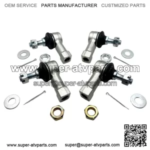 Heavy Duty Chromoly Tie Rod Ends End Left Right Kit TRX250R TRX400EX TRX450R