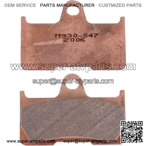 XCR Brake Pads for 2019-2020 CFMOTO CFORCE 500S ATV [Rear]