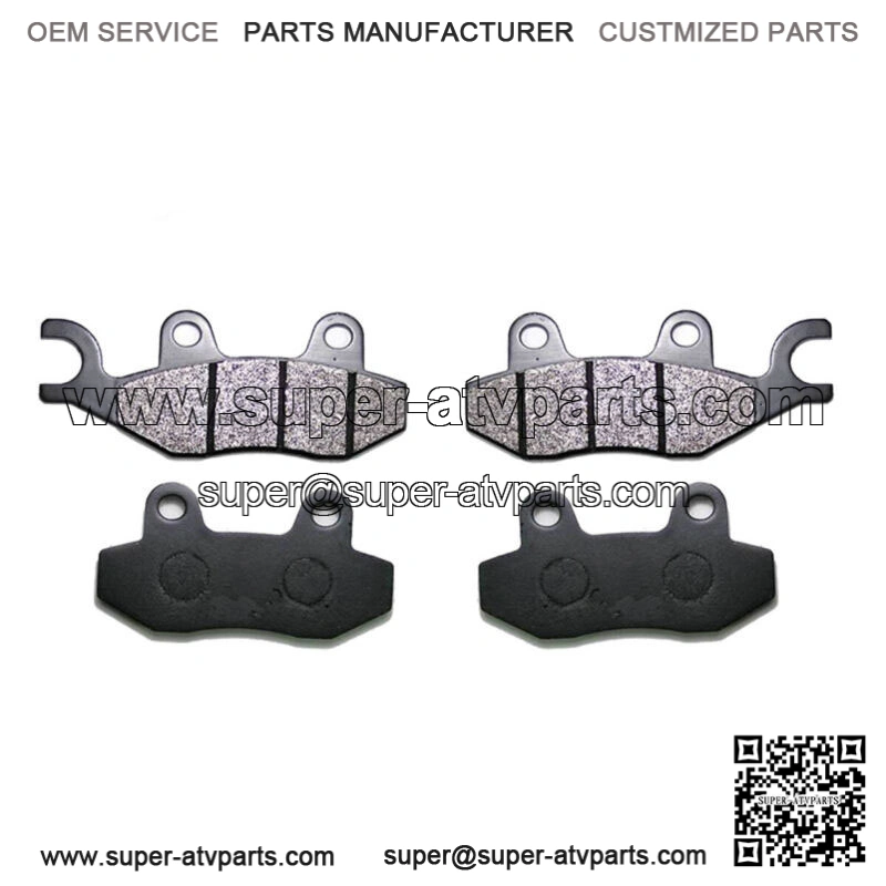 2 Pairs Front Brake Pads for CFMoto 500CC 600CC 800CC Z5 Z6 Z8 U6 U8 ATV UTV