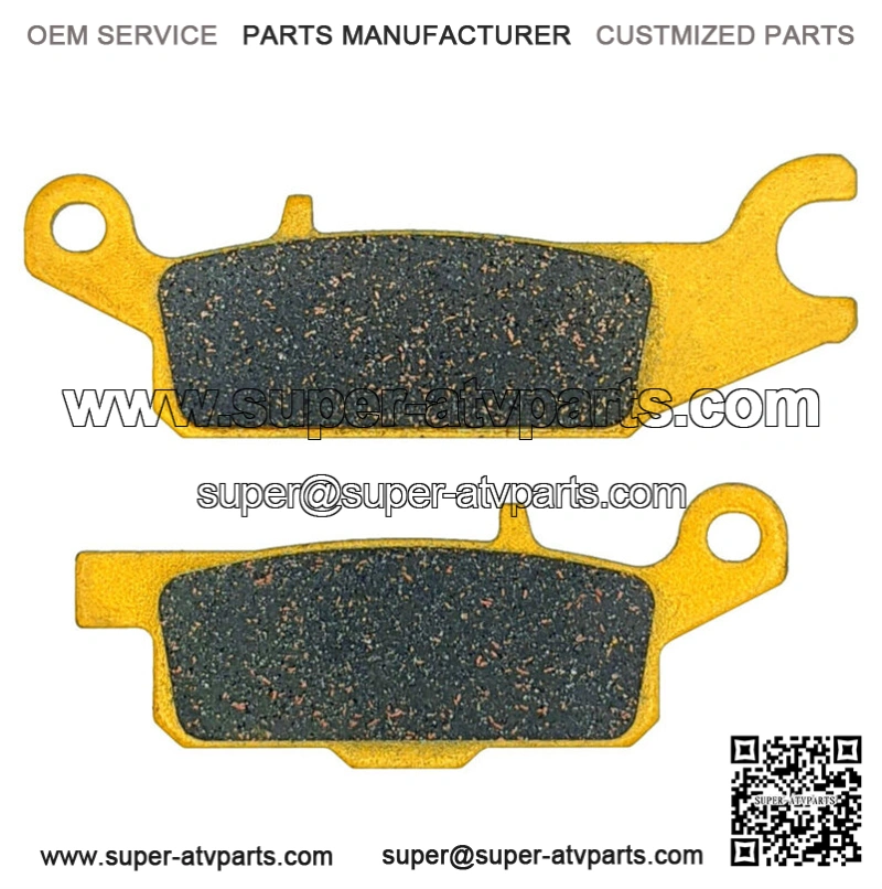 Yamaha Raptor 250 Ceramic Brake Pad Set Front & Rear 2008-2013 (For: Yamaha) - Image 3