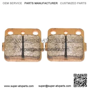 Rear Sintered Brake Pads Fit Yamaha YFM 250 R Raptor YFZ 350 Banshee YFM 350 (For: Yamaha)