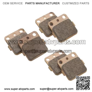 Front and Rear Brake Pads fit Yamaha Banshee 350 YFZ350 1990-2006 by Race-Driven (For: Yamaha)