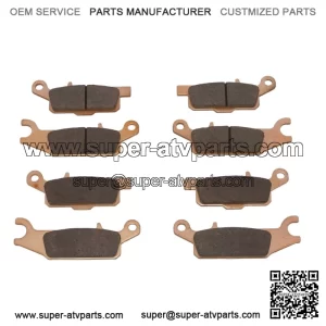 Brake Pads fit Yamaha Grizzly 700 YFM700 2007-2023 Front and Rear by Race-Driven (For: Yamaha)