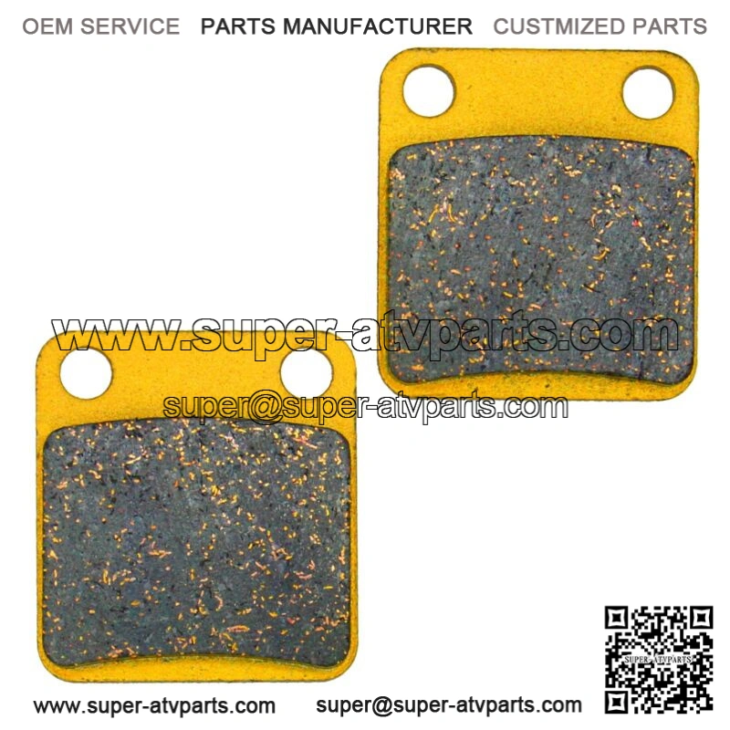 Yamaha YFM Wolverine 450 2006-2010 Ceramic Brake Pad Set (For: Yamaha) - Image 3