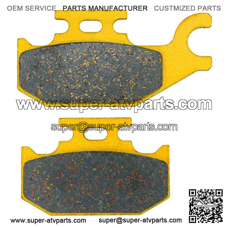 Yamaha YFM Wolverine 450 2006-2010 Ceramic Brake Pad Set (For: Yamaha) - Image 4