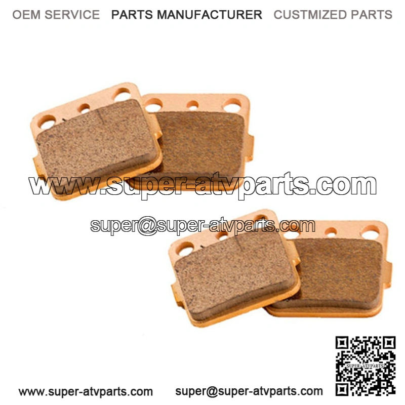 2007 Yamaha Grizzly 450 YFM450 4x4 Front and Rear Brake Pads Severe Duty (For: Yamaha) - Image 3