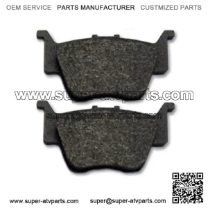 Honda Rear Brake Pads TRX 420 FPA FA Fourtrax Rancher AT 2009 2010 2011 2012 ATV (For: Honda)