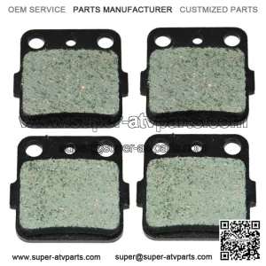 Front Carbon Brake Pads Fit 2007-2013 2012 2011 2010 TRX 420 Fourtrax Rancher (For: Honda)