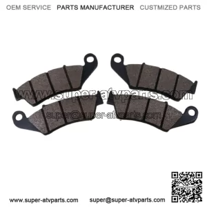1886 - 1989 Honda TRX250R Front Brake Pads Serrated Semi-metallic