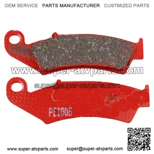 1986-1987 Honda TRX250 R Fourtrax ATV Carbon Graphite Front Brake Pads