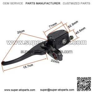 Handlebar front master brake cylinder