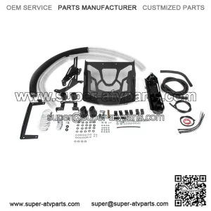 Relocator radiator with snorkels Yamaha Grizzly 700 2016->
