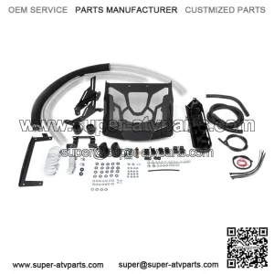 Relocator radiator with snorkels Yamaha Grizzly 700 2007-2015