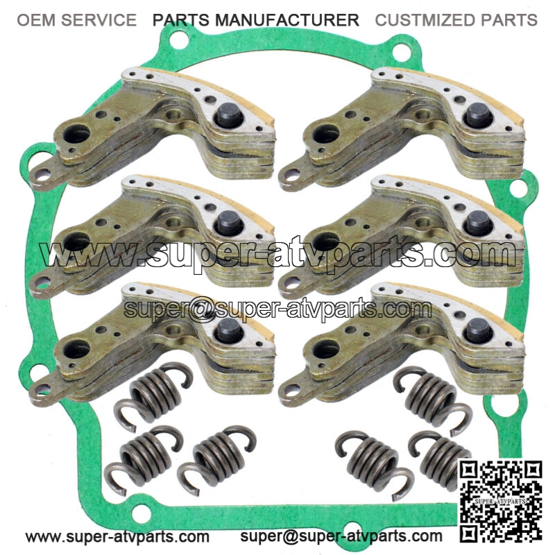 Wet Clutch Shoes & Gasket for Yamaha Rhino 700 Fi YXR700 2008-2013(For: Yamaha Rhino 700)