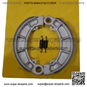 REAR BRAKE SHOES+Springs fit HONDA TRX 420 Fourtrax Rancher 2007-2017 TRX420 (For: Honda)