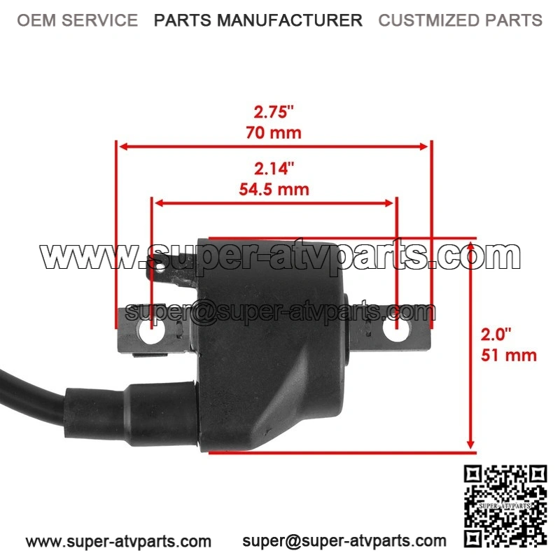 Wiring Harness Switch Key Coil Starter Relay for Honda TRX450ER 2006-09 2012-14 - Image 3