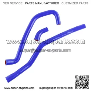 Blue Silicone Radiator Coolant Hose kit for 2006-2023 Yamaha Raptor 700 700R