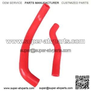 For SUZUKI KFX400 LTZ400 DVX400 Z400 silicone radiator hose 2003-2008 04 05 RED