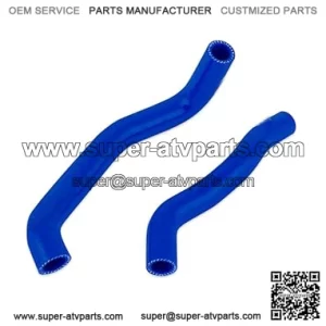 Silicone Hose Compatible With Suzuki LTZ400 2003-2008 Blue