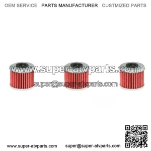 Honda TRX450R TRX450ER HiFlo Oil Filter HF116 TRX 450R 450ER - Pack of 3