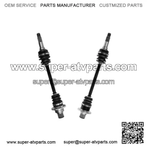 Rear CV Axle Shafts Pair for Yamaha YXR66F Rhino 660 2006-2009 YXR45F Rhino 450 (For: Yamaha)