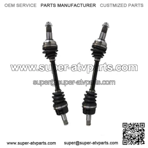 Front CV Axle Shafts Pair 2 for Yamaha YFM700 Grizzly FI 4x4 Auto YFM700K Kodiak (For: Yamaha)