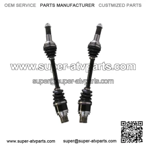 Rear CV Axle Shafts Pair 2 for 2007-2010 2011 Yamaha YFM350 Grizzly IRS 4x4 Auto (For: Yamaha)