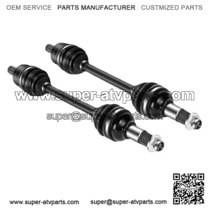 2x High Strength Rear Drive Shaft CV Axle For Yamaha Grizzly 700 550 (For: Yamaha)