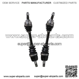 Front CV Axle Shafts Pair 2 for 2000-2005 Honda TRX350FM FourTrax Rancher 4X4 (For: Honda)