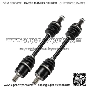 For 15-17 Honda Rancher 420 4x4 Pair Driver & Passenger Rear Half Shaft CV Axles (For: Honda)