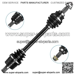 Rear Left Right CV Joint Axle Shaft For Honda Rincon TRX 680 4x4 2003-2018 (For: Honda)