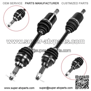 CV Axle Shafts Front Left Right Fits Honda Foreman 450 TRX450 1998 1999 - 2004 (For: Honda)