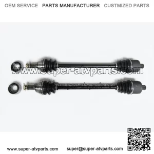Set of Rear Axles & Wheel Bearings for Polaris RZR XP XP 4 1000 14-15