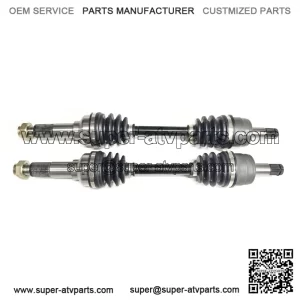 Pair of Front Axles for Yamaha Big Bear 400 & Grizzly 340 450 IRS 4x4