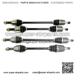 Set of CV Axles for Honda Big Red 700 2009-2013 UTV