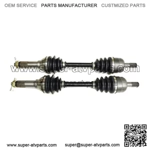 Pair of Front Axles for Yamaha Wolverine 350 4x4 2001-2005