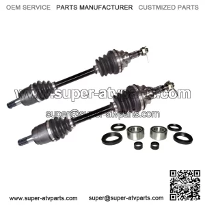 Front Axles with Bearing Kits for Honda Foreman, Rincon & Rubicon 500/680