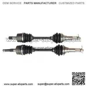 Pair of Front Axles for Yamaha Grizzly 660 4x4 2002