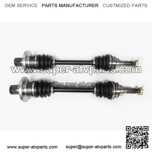 Pair of Rear Axles for Suzuki King Quad 450, 500, 750 2007-2022