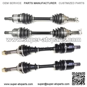 CV Axle Set for Kawasaki Brute Force 750i 2008-2011, Front & Rear