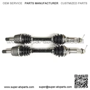 Pair of Front Axles for Yamaha Grizzly, Bruin, Kodiak, & Wolverine 4x4